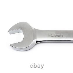 GEARWRENCH Combination Ratcheting Wrench Set 16-Piece+72-Tooth With Plastic Rack