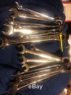 GEARWRENCH Reversible Ratcheting Wrench Set SAE & METRIC 16 Pc SEE DESCRIPTION