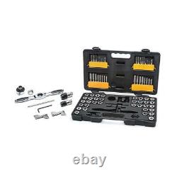 GEARWRENCH SAE Metric Ratcheting Tap Die Set Storage Case Hand Tools 75 Piece