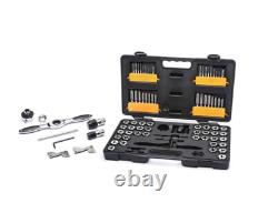 GEARWRENCH Tap Die Set SAE/Metric 5 Degree Ratcheting Twist Lock System 75-Piece