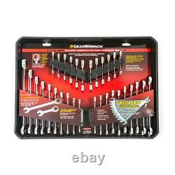 GEARWRENCH Wrench Set Mechanic Tools SAE Metric Combination Ratcheting 32 Piece