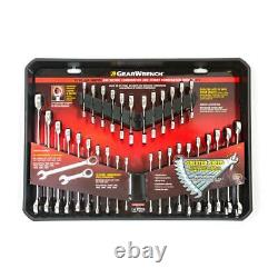 GEARWRENCH Wrench Set SAE/Metric Combination Ratcheting Alloy Steel (32-Piece)
