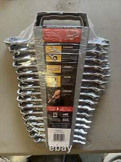 GEARWRENCH XL Ratcheting Combination Metric Wrench Set 16 Pc, 12 Point 85099