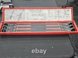 Gates Tools Universal 3-pc Ratcheting Serpentine Belt Wrench Set. New