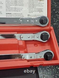 Gates Tools Universal 3-pc Ratcheting Serpentine Belt Wrench Set. New