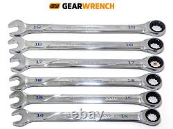 GearWrench 120XP XL Universal Spline Metric Ratcheting Wrench Set 18pc 6 24MM