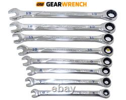 GearWrench 120XP XL Universal Spline Metric Ratcheting Wrench Set 18pc 6 24MM