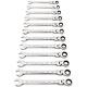 Gearwrench 12 Pc 90t 12 Pt Flex Ratcheting Combination Metric Wrench Set