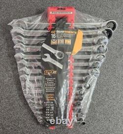 GearWrench 16-Piece 120XP Universal Spline XL Combination Ratcheting Wrench Set