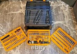 GearWrench 232pc SAE & Metric Mechanics Tool Set withBox & 90T Ratcheting Wrenches