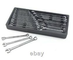 GearWrench 24-Pc Combination SAE/Metric Non-Ratcheting Wrench Set 81900 New