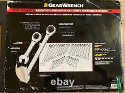 GearWrench 32 Piece SAE/Metric Ratcheting & Stubby Combination Wrench Set # 3558