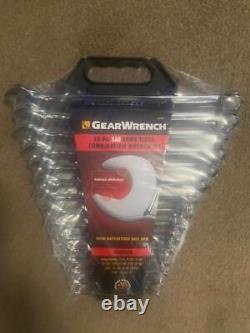 GearWrench 81901 15 Pc SAE Long Pattern Combo Non-Ratcheting Wrench Set
