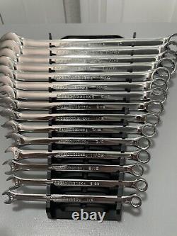 GearWrench 81901 And 81902 Long Pattern Combination Wrench Set Metric Standard