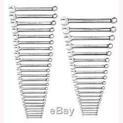 GearWrench 81919 Long Pattern Combination Non-Ratcheting Wrench Set 44 piece