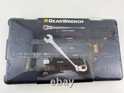 GearWrench 85298 Ratcheting Combination Wrench Set, 9 pc X-Beam Flex