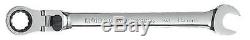 GearWrench 85698 12 Piece XL Locking Flex-Head Ratcheting Combination Wrench Set