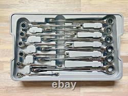 GearWrench 85888 12 Piece Set Metric X-Beam Combination Ratcheting Wrench Set