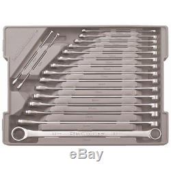 GearWrench 85989 17 Piece GearBox Metric Double Box Ratcheting Wrench Master Set