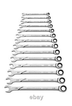 GearWrench 86426 14-Pc 120XP Spline XL Ratcheting Combination Metric Wrench Set