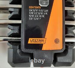 GearWrench 86959 14 PC SAE Combination Ratcheting Wrenches 1/4 thru 1 inch