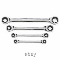 GearWrench 9224D 4Pc. Double Box Ratcheting E-Torx Wrench Set