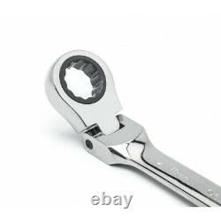 GearWrench 9901 12-pc Metric Combo Flex Head Ratcheting Wrench Set