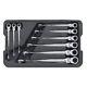 Gearwrench 9 Piece X-beam Flex Combination Ratcheting Wrench Set Sae 85298
