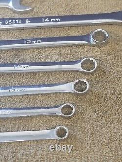 GearWrench Ratcheting Ratchet Wrench Set Metric 19mm to 8mm Box End
