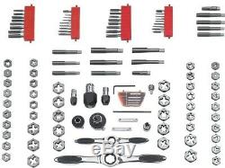 GearWrench Ratcheting Tap And Die Set Hand Tool Auto locking Steel (114-Piece)