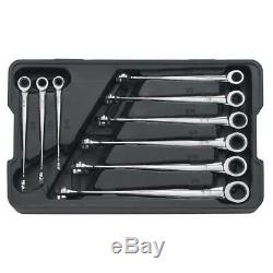 GearWrench Ratcheting Wrench 9 Piece Set SAE X Beam Hand Tool Silver New