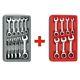 Gearwrench 10 Pc Metric & 7 Pc Sae Stubby Ratcheting Wrench Sets 9520d & 9507d