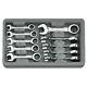 Gearwrench 10 Pc. Stubby Combination Ratcheting Wrench Set Metric (eht9520)