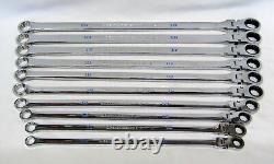 Gearwrench 10pc 120XP Metric Universal Spline Ratcheting Flex Wrench Set 86126