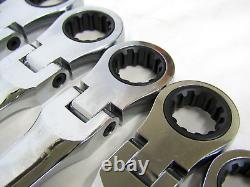 Gearwrench 10pc 120XP Metric Universal Spline Ratcheting Flex Wrench Set 86126