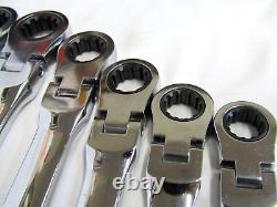 Gearwrench 10pc 120XP Metric Universal Spline Ratcheting Flex Wrench Set 86126