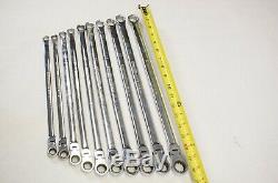 Gearwrench 120XP Universal Spline XL GearBox MM Ratcheting Wrench Set 10-19mm