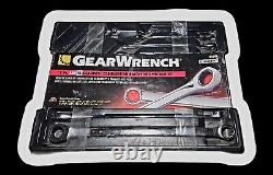 Gearwrench 13 Pc 72-Tooth 12 Pt XL GearBoxT Double Box Ratcheting SAE Wrench Set