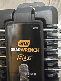 Gearwrench 14pc SAE 90T Reversible Ratcheting Wrench set 1/4 to 1 #86660