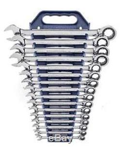 Gearwrench 16 Pc Metric Combination Ratcheting Set 8 -22 & 24 MM 9416