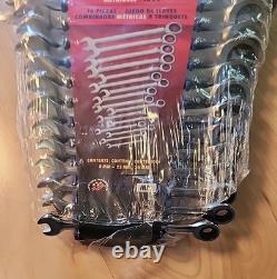 Gearwrench 16 Piece 12 Point Ratcheting Combination Metric Wrench Set 9416 New