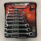Gearwrench 44001 Sae 72-tooth Combination Ratcheting Wrench Tool Set (8-piece)