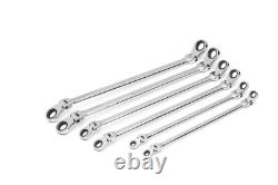 Gearwrench 6 Pc 90-Tooth 12 Point Metric Double Flex Ratcheting Wrench Set 86830