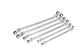 Gearwrench 6 Pc 90-tooth 12 Point Metric Double Flex Ratcheting Wrench Set 86830
