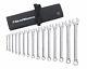 Gearwrench 81918 15 Pc Combination Wrench Set Long Patt 5/16 1-1/4 12pt Sae