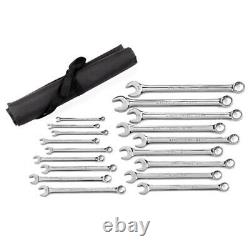 Gearwrench 81920 Double Box Ratcheting Socketing Wrench Set Metric 18 piece