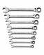 Gearwrench 85599 8pc. Sae Ratcheting Open End Set Dual Ratcheting