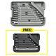 Gearwrench 85988c 12 Pc. Xl Metric D. B. Ratcheting Wrench Set Withfree Sae Set