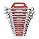Gearwrench 9312 13 Piece Set Fractional D. B. End Ratcheting Socketing Wrenches