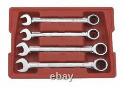Gearwrench EHT9309 4-piece Jumbo Sae Combination Ratcheting Gearwrench Set